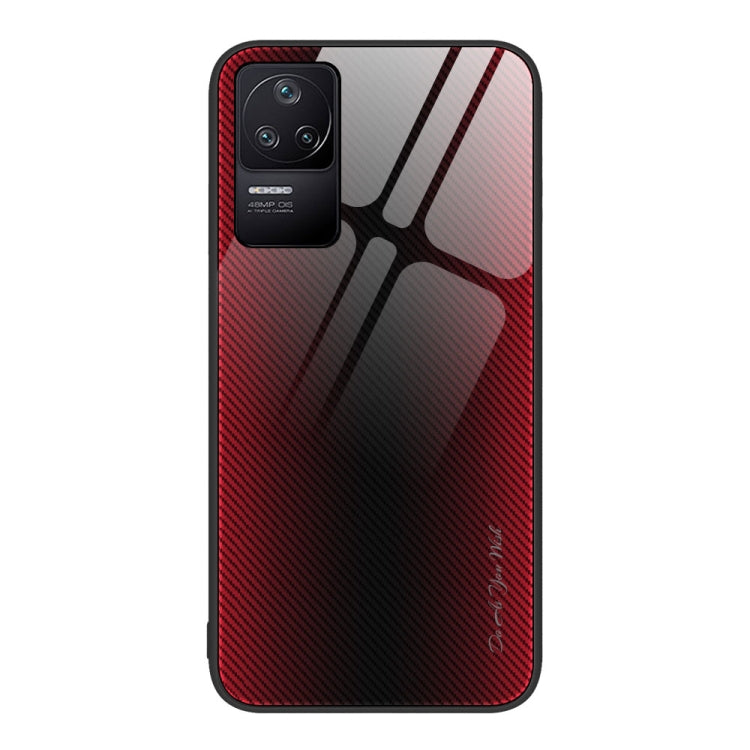 Custodia per cellulare in TPU con vetro sfumato, For Xiaomi Redmi K50, For Xiaomi Redmi K50 Pro, For Xiaomi Redmi Note 10 Pro, For Xiaomi Redmi Note 11E