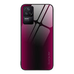 Custodia per cellulare in TPU con vetro sfumato, For Xiaomi Redmi K50, For Xiaomi Redmi K50 Pro, For Xiaomi Redmi Note 10 Pro, For Xiaomi Redmi Note 11E