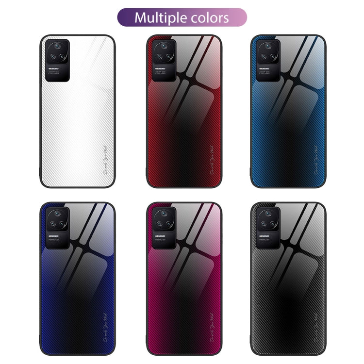 Custodia per cellulare in TPU con vetro sfumato, For Xiaomi Redmi K50, For Xiaomi Redmi K50 Pro, For Xiaomi Redmi Note 10 Pro, For Xiaomi Redmi Note 11E