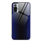 Custodia per cellulare in TPU con vetro sfumato, For Xiaomi Redmi K50, For Xiaomi Redmi K50 Pro, For Xiaomi Redmi Note 10 Pro, For Xiaomi Redmi Note 11E
