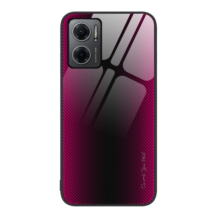 Custodia per cellulare in TPU con vetro sfumato, For Xiaomi Redmi K50, For Xiaomi Redmi K50 Pro, For Xiaomi Redmi Note 10 Pro, For Xiaomi Redmi Note 11E