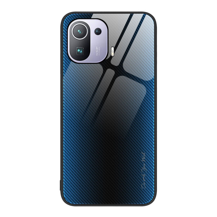 Custodia per cellulare in TPU con vetro sfumato, For Xiaomi Redmi Note 11T Pro, For Xiaomi 11T Pro, For Xiaomi Mi 11 Ultra, For Xiaomi 12 Pro