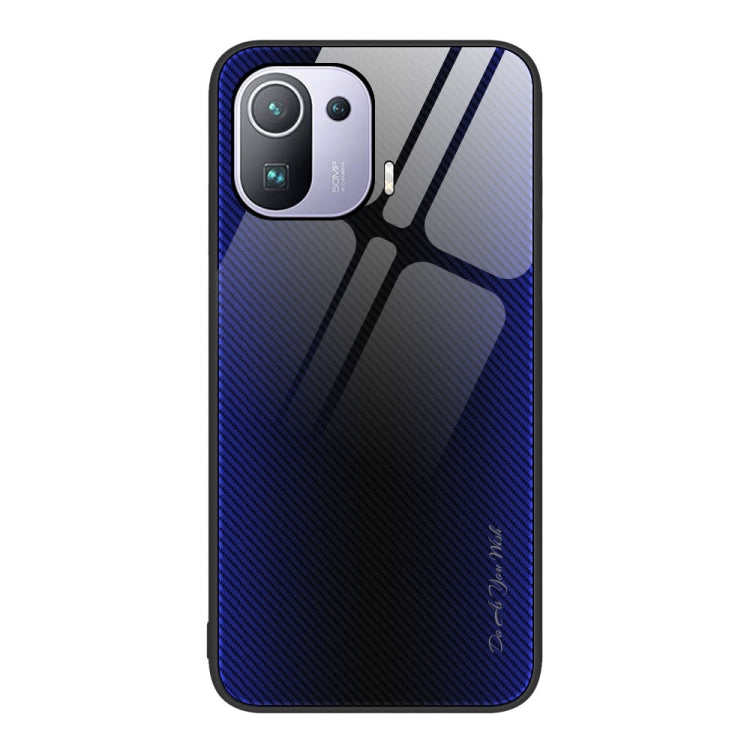 Custodia per cellulare in TPU con vetro sfumato, For Xiaomi Redmi Note 11T Pro, For Xiaomi 11T Pro, For Xiaomi Mi 11 Ultra, For Xiaomi 12 Pro