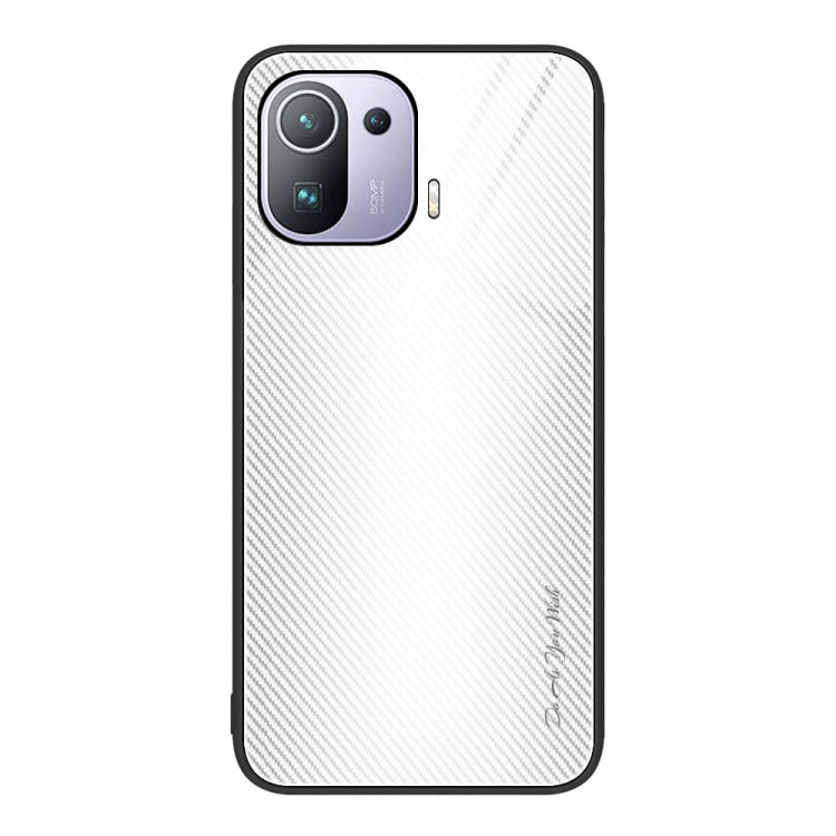 Custodia per cellulare in TPU con vetro sfumato, For Xiaomi Redmi Note 11T Pro, For Xiaomi 11T Pro, For Xiaomi Mi 11 Ultra, For Xiaomi 12 Pro