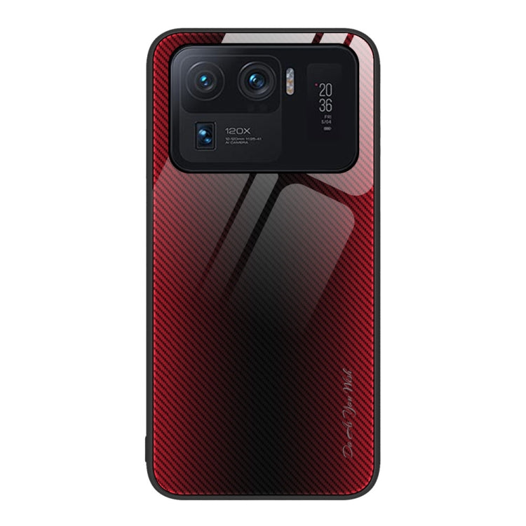 Custodia per cellulare in TPU con vetro sfumato, For Xiaomi Redmi Note 11T Pro, For Xiaomi 11T Pro, For Xiaomi Mi 11 Ultra, For Xiaomi 12 Pro