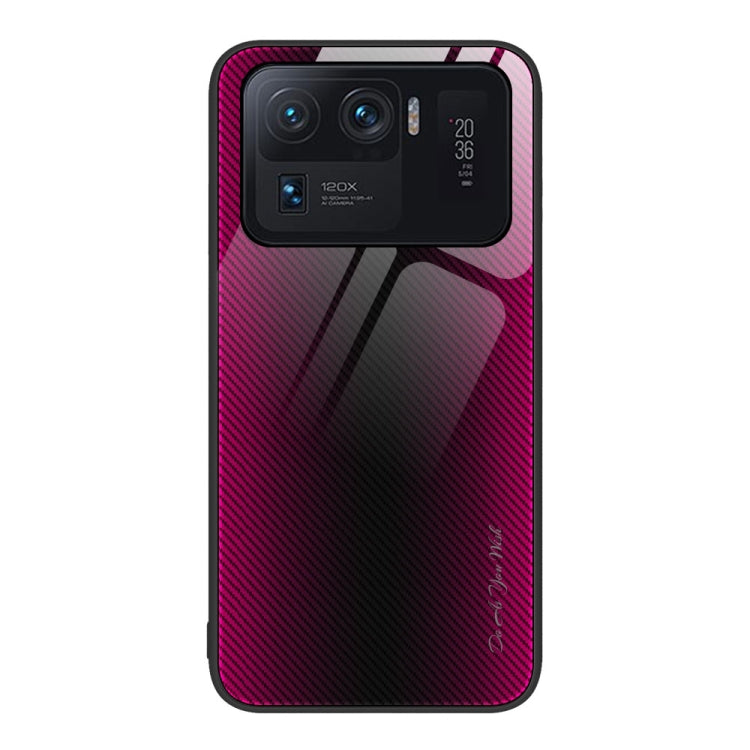Custodia per cellulare in TPU con vetro sfumato, For Xiaomi Redmi Note 11T Pro, For Xiaomi 11T Pro, For Xiaomi Mi 11 Ultra, For Xiaomi 12 Pro