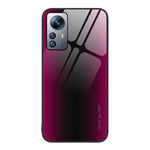Custodia per cellulare in TPU con vetro sfumato, For Xiaomi Redmi Note 11T Pro, For Xiaomi 11T Pro, For Xiaomi Mi 11 Ultra, For Xiaomi 12 Pro