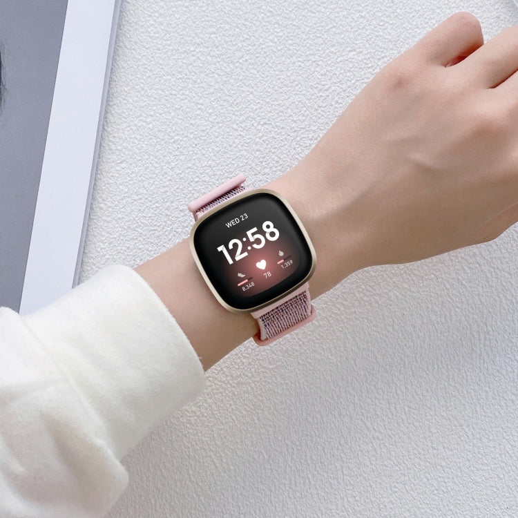 Cinturino per orologio con fibbia in gomma di nylon, For Fitbit Versa 3