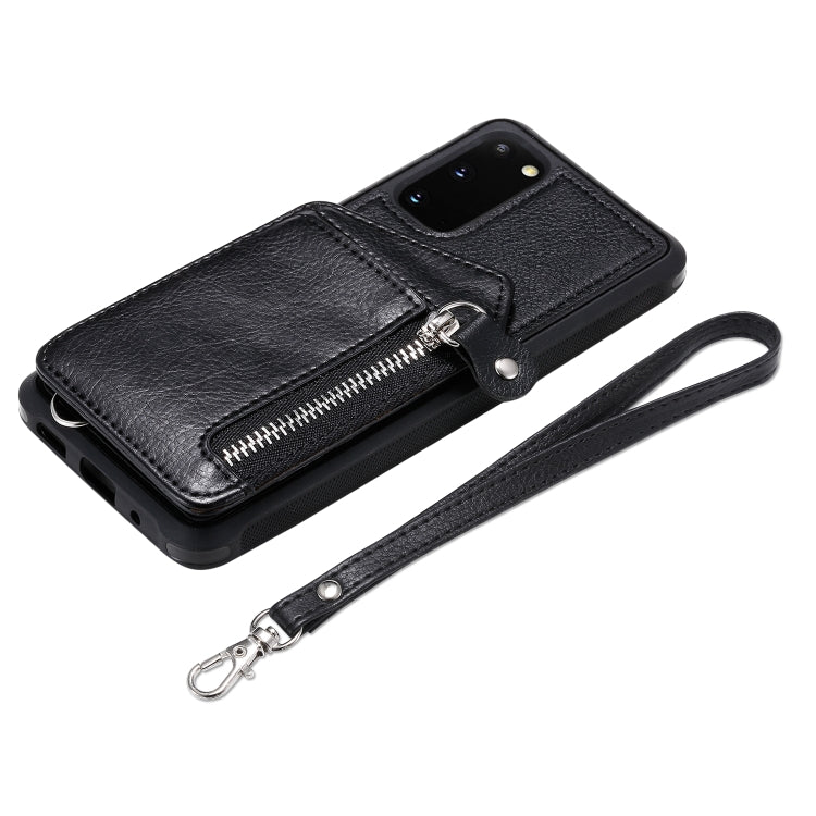 Custodia portafoglio antiurto con doppia fibbia Galaxy S20