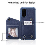 Custodia portafoglio antiurto con doppia fibbia Galaxy S20