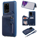 Custodia portafoglio antiurto con doppia fibbia Galaxy S20