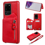 Custodia portafoglio antiurto con doppia fibbia Galaxy S20