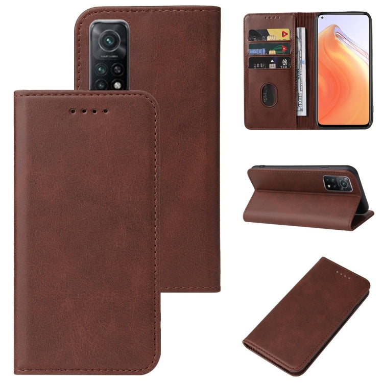 Custodia per telefono in pelle con chiusura magnetica, For Xiaomi Mi 10T Pro / Mi 10T 5G, For Xiaomi Mi CC9 Pro, For Xiaomi Redmi 9 Prime, For Xiaomi Redmi 9AT, For Xiaomi Redmi 9i, For Xiaomi Redmi 9T, For Xiaomi Redmi 10 5G                           ...
