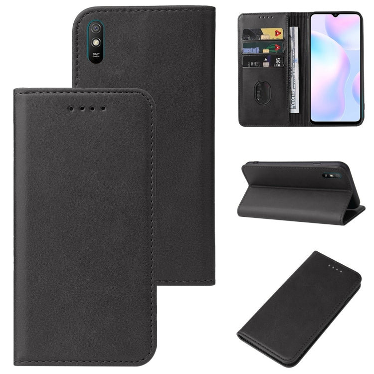 Custodia per telefono in pelle con chiusura magnetica, For Xiaomi Mi 10T Pro / Mi 10T 5G, For Xiaomi Mi CC9 Pro, For Xiaomi Redmi 9 Prime, For Xiaomi Redmi 9AT, For Xiaomi Redmi 9i, For Xiaomi Redmi 9T, For Xiaomi Redmi 10 5G                           ...