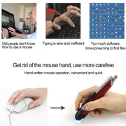 PR-08 Mouse a penna capacitivo per mouse wireless Bluetooth multifunzionale, 4-keys(White), 4-keys(Blue), 4-keys(Grey), 4-keys(Red), 4-keys(Black)