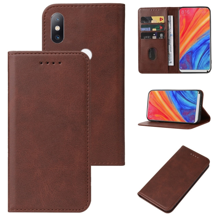 Custodia per telefono in pelle con chiusura magnetica, For Xiaomi Mi Mix 2S, For Xiaomi Poco M2, For Xiaomi Poco M4 5G, For Xiaomi Poco X2, For Xiaomi Poco X3 NFC / X3 / X3 Pro, For Xiaomi Poco X4 Pro 5G, For Xiaomi Redmi 9C