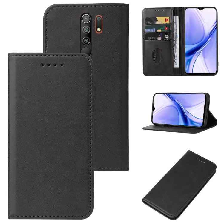 Custodia per telefono in pelle con chiusura magnetica, For Xiaomi Mi Mix 2S, For Xiaomi Poco M2, For Xiaomi Poco M4 5G, For Xiaomi Poco X2, For Xiaomi Poco X3 NFC / X3 / X3 Pro, For Xiaomi Poco X4 Pro 5G, For Xiaomi Redmi 9C