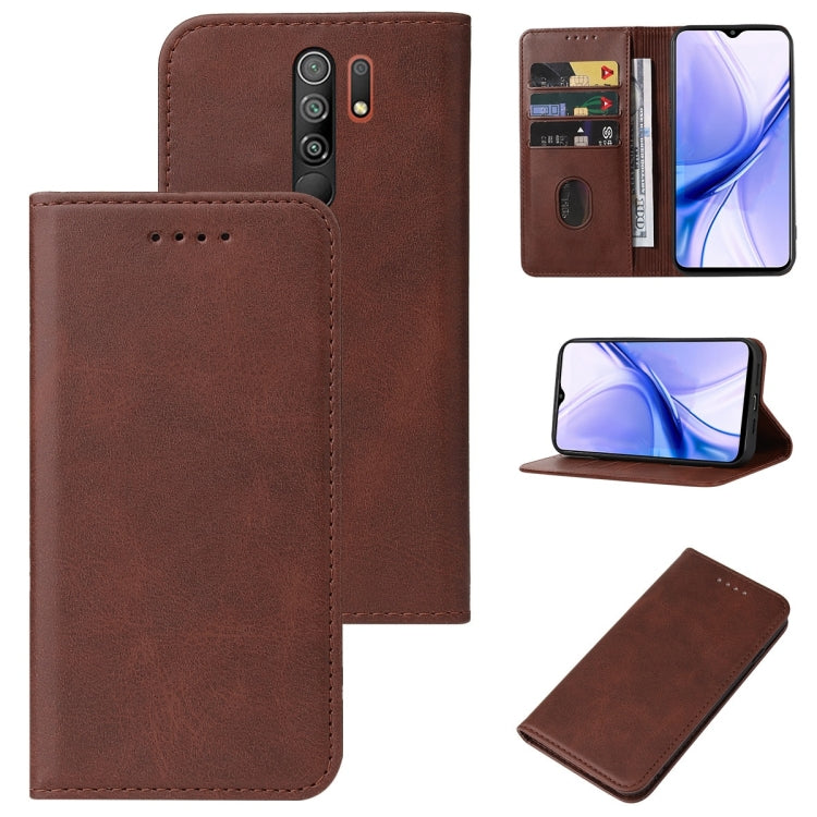 Custodia per telefono in pelle con chiusura magnetica, For Xiaomi Mi Mix 2S, For Xiaomi Poco M2, For Xiaomi Poco M4 5G, For Xiaomi Poco X2, For Xiaomi Poco X3 NFC / X3 / X3 Pro, For Xiaomi Poco X4 Pro 5G, For Xiaomi Redmi 9C