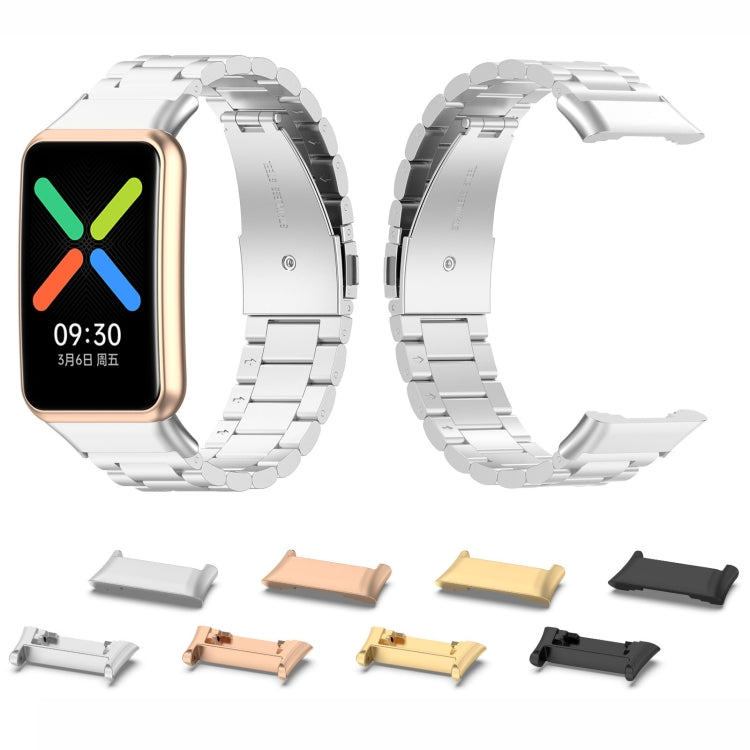 1 paio di connettori per cinturino in metallo, For OPPO Watch Free, For Xiaomi Mi Band 7 Pro