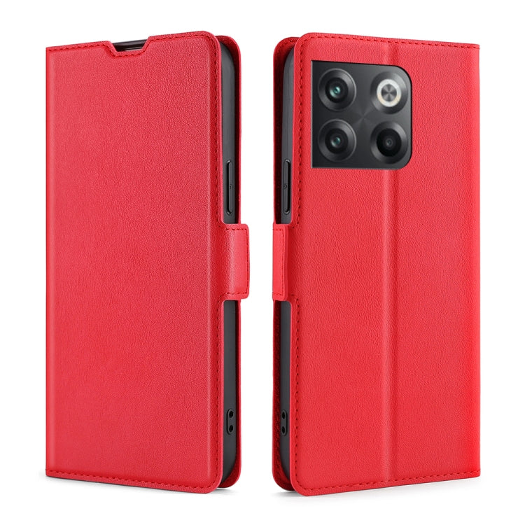 Custodia per telefono in pelle flip orizzontale con fibbia laterale ultrasottile, For OnePlus Ace Pro 5G, For TCL 305i, For Xiaomi Redmi K50 Ultra/Xiaomi 12T/Xiaomi 12T Pro, For Asus Zenfone 9, For Huawei nova Y90 4G