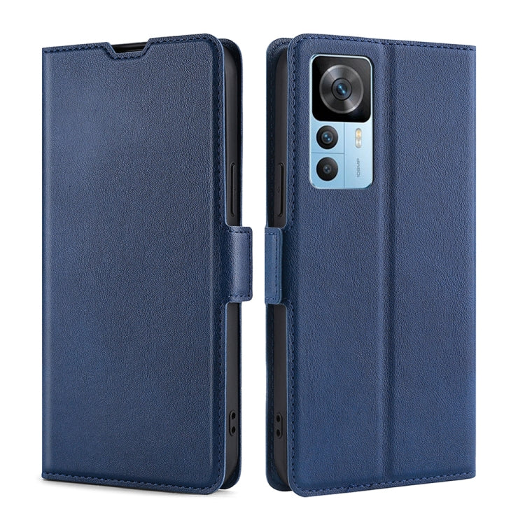 Custodia per telefono in pelle flip orizzontale con fibbia laterale ultrasottile, For OnePlus Ace Pro 5G, For TCL 305i, For Xiaomi Redmi K50 Ultra/Xiaomi 12T/Xiaomi 12T Pro, For Asus Zenfone 9, For Huawei nova Y90 4G