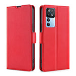 Custodia per telefono in pelle flip orizzontale con fibbia laterale ultrasottile, For OnePlus Ace Pro 5G, For TCL 305i, For Xiaomi Redmi K50 Ultra/Xiaomi 12T/Xiaomi 12T Pro, For Asus Zenfone 9, For Huawei nova Y90 4G