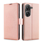 Custodia per telefono in pelle flip orizzontale con fibbia laterale ultrasottile, For OnePlus Ace Pro 5G, For TCL 305i, For Xiaomi Redmi K50 Ultra/Xiaomi 12T/Xiaomi 12T Pro, For Asus Zenfone 9, For Huawei nova Y90 4G