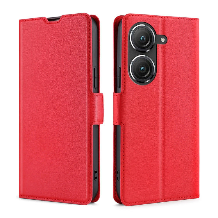 Custodia per telefono in pelle flip orizzontale con fibbia laterale ultrasottile, For OnePlus Ace Pro 5G, For TCL 305i, For Xiaomi Redmi K50 Ultra/Xiaomi 12T/Xiaomi 12T Pro, For Asus Zenfone 9, For Huawei nova Y90 4G