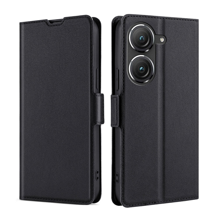 Custodia per telefono in pelle flip orizzontale con fibbia laterale ultrasottile, For OnePlus Ace Pro 5G, For TCL 305i, For Xiaomi Redmi K50 Ultra/Xiaomi 12T/Xiaomi 12T Pro, For Asus Zenfone 9, For Huawei nova Y90 4G