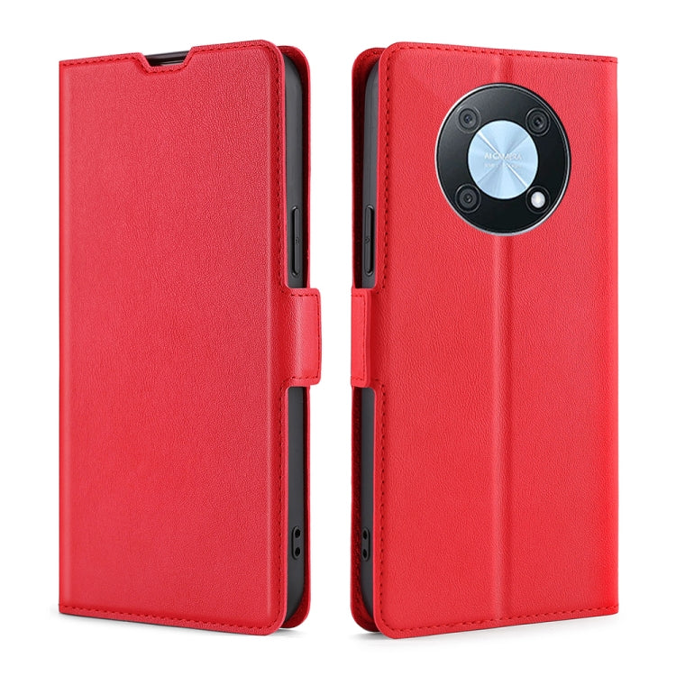 Custodia per telefono in pelle flip orizzontale con fibbia laterale ultrasottile, For OnePlus Ace Pro 5G, For TCL 305i, For Xiaomi Redmi K50 Ultra/Xiaomi 12T/Xiaomi 12T Pro, For Asus Zenfone 9, For Huawei nova Y90 4G