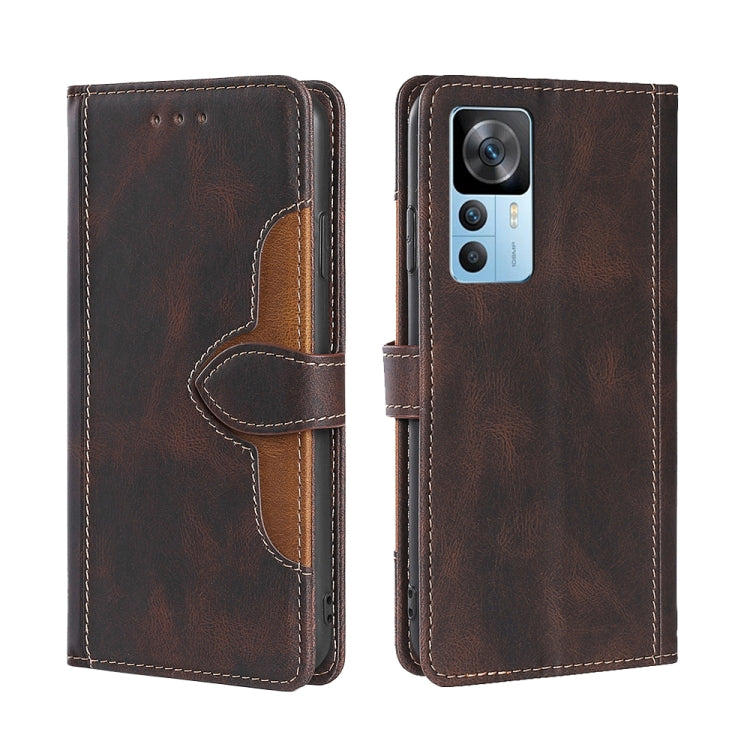 Custodia per telefono in pelle con fibbia magnetica Skin Feel, For OnePlus Ace Pro 5G, For TCL 305i, For Xiaomi Redmi K50 Ultra/Xiaomi 12T/Xiaomi 12T Pro, For Asus Zenfone 9, For Huawei nova Y90 4G