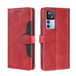 Custodia per telefono in pelle con fibbia magnetica Skin Feel, For OnePlus Ace Pro 5G, For TCL 305i, For Xiaomi Redmi K50 Ultra/Xiaomi 12T/Xiaomi 12T Pro, For Asus Zenfone 9, For Huawei nova Y90 4G