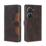 Custodia per telefono in pelle con fibbia magnetica Skin Feel, For OnePlus Ace Pro 5G, For TCL 305i, For Xiaomi Redmi K50 Ultra/Xiaomi 12T/Xiaomi 12T Pro, For Asus Zenfone 9, For Huawei nova Y90 4G