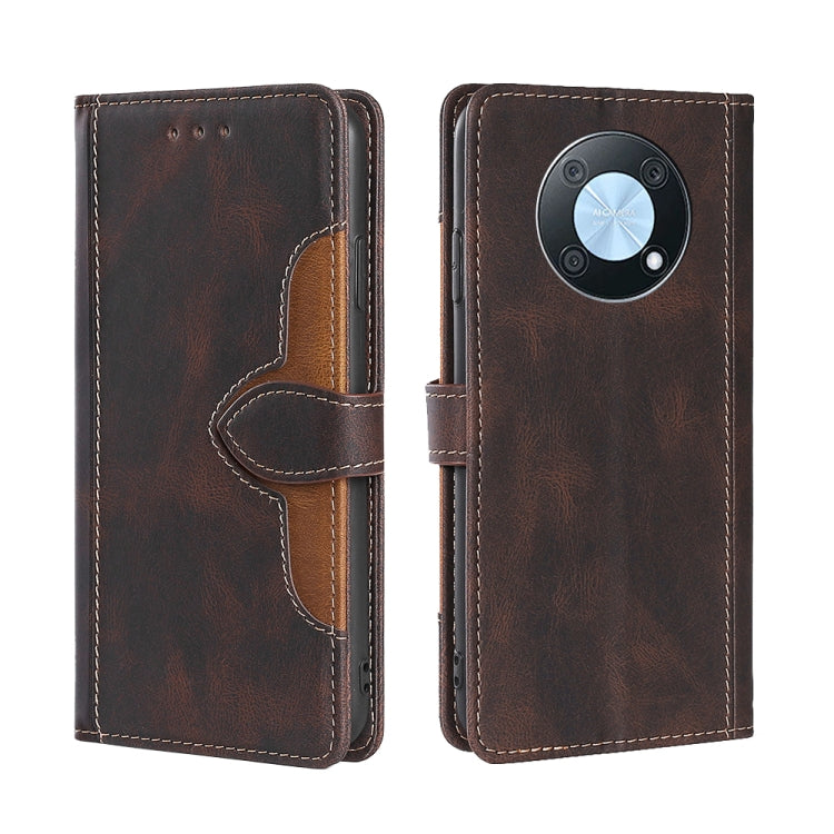 Custodia per telefono in pelle con fibbia magnetica Skin Feel, For OnePlus Ace Pro 5G, For TCL 305i, For Xiaomi Redmi K50 Ultra/Xiaomi 12T/Xiaomi 12T Pro, For Asus Zenfone 9, For Huawei nova Y90 4G