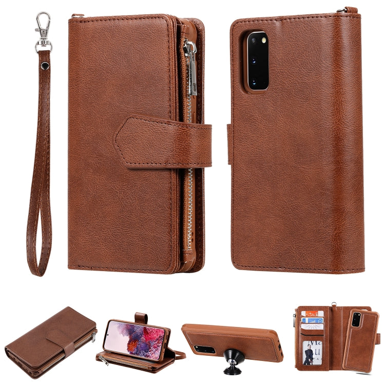 Custodia portafoglio antiurto con slot carte per Galaxy S20