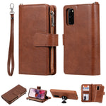 Custodia portafoglio antiurto con slot carte per Galaxy S20