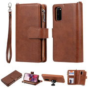 Custodia portafoglio antiurto con slot carte per Galaxy S20