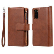 Custodia portafoglio antiurto con slot carte per Galaxy S20