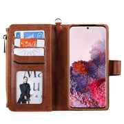 Custodia portafoglio antiurto con slot carte per Galaxy S20