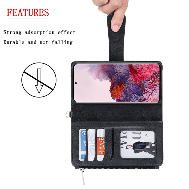 Custodia portafoglio antiurto con slot carte per Galaxy S20