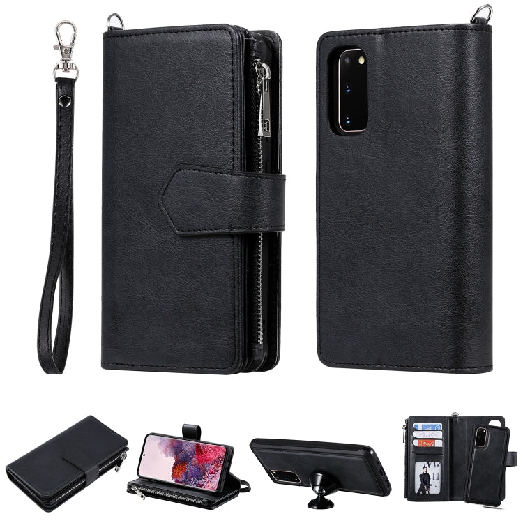 Custodia portafoglio antiurto con slot carte per Galaxy S20