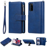 Custodia portafoglio antiurto con slot carte per Galaxy S20