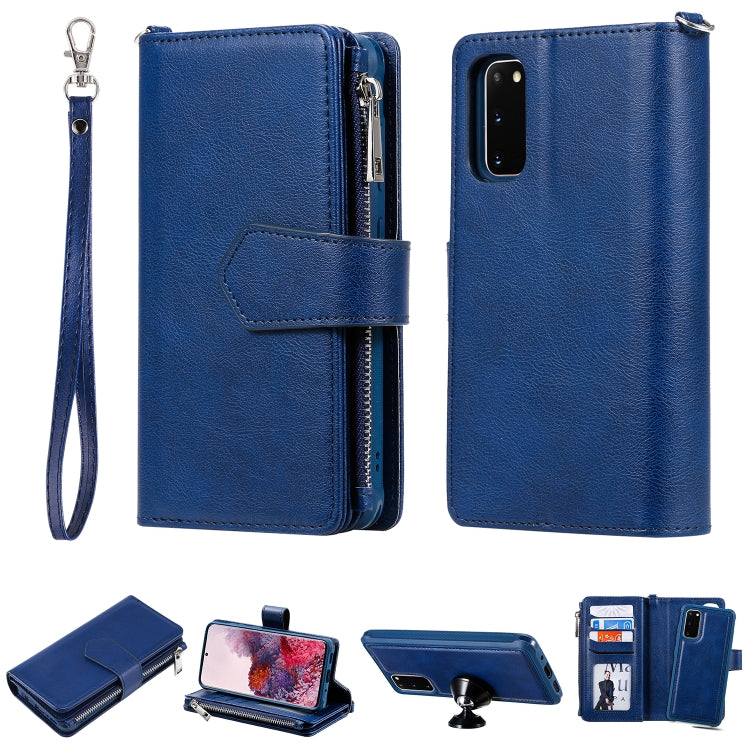 Custodia portafoglio antiurto con slot carte per Galaxy S20