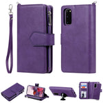 Custodia portafoglio antiurto con slot carte per Galaxy S20
