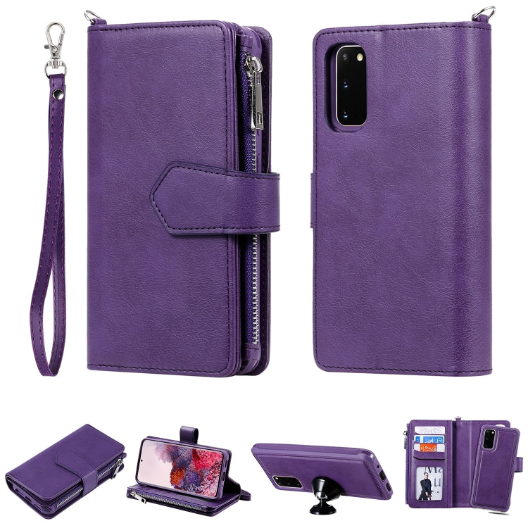 Custodia portafoglio antiurto con slot carte per Galaxy S20