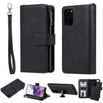 Custodia portafoglio antiurto con slot carte per Galaxy S20