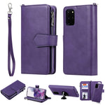 Custodia portafoglio antiurto con slot carte per Galaxy S20