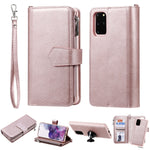 Custodia portafoglio antiurto con slot carte per Galaxy S20
