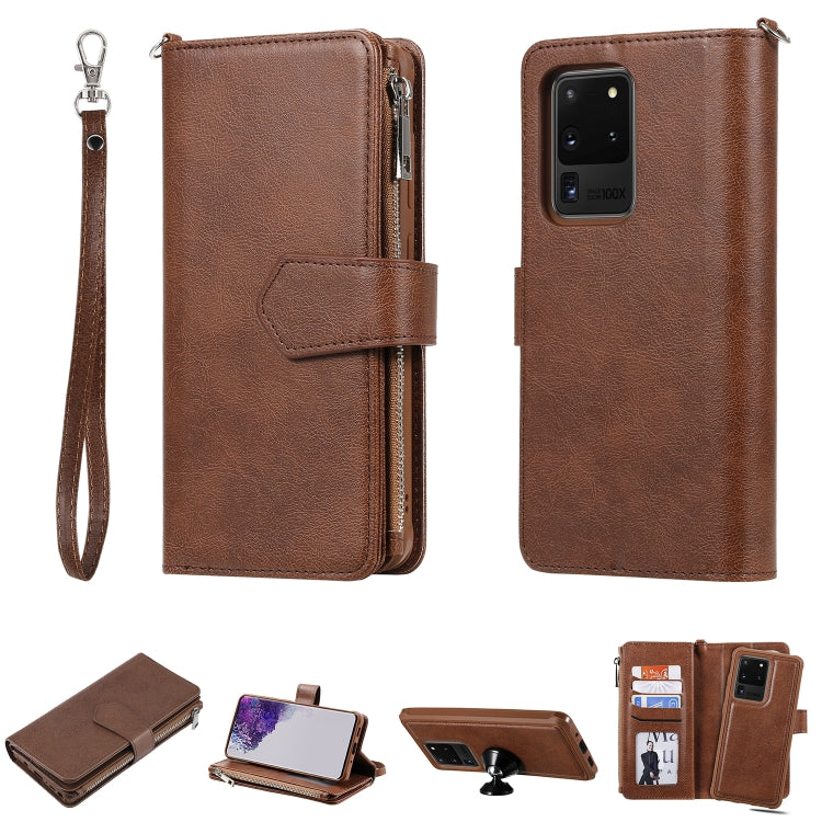 Custodia portafoglio antiurto con slot carte per Galaxy S20