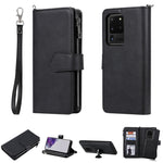 Custodia portafoglio antiurto con slot carte per Galaxy S20